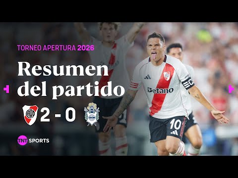 Resumen extendido: River vs. Gimnasia (2-0) por la Liga Profesional