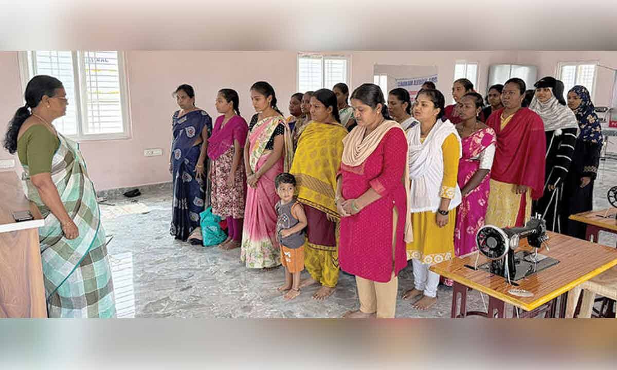 2nd phase of skill training for women from Feb 2