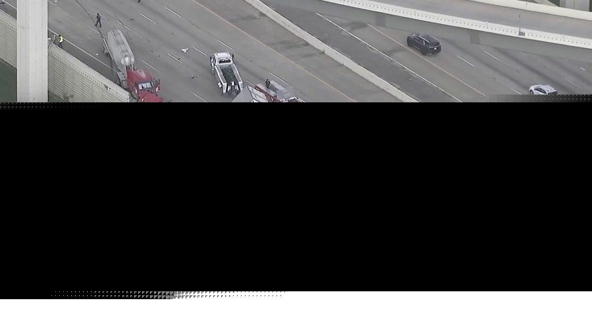 Houston traffic: 18-wheeler falls from Katy Freeway near SH-99