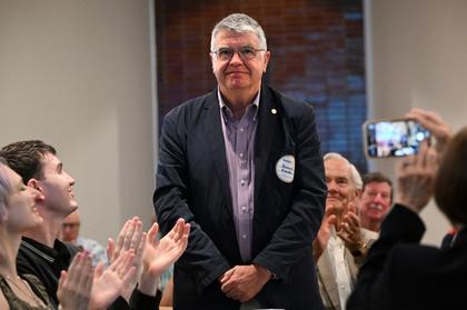 Boulder Rotary presents peace award to Lafayette resident Bernard Amadei