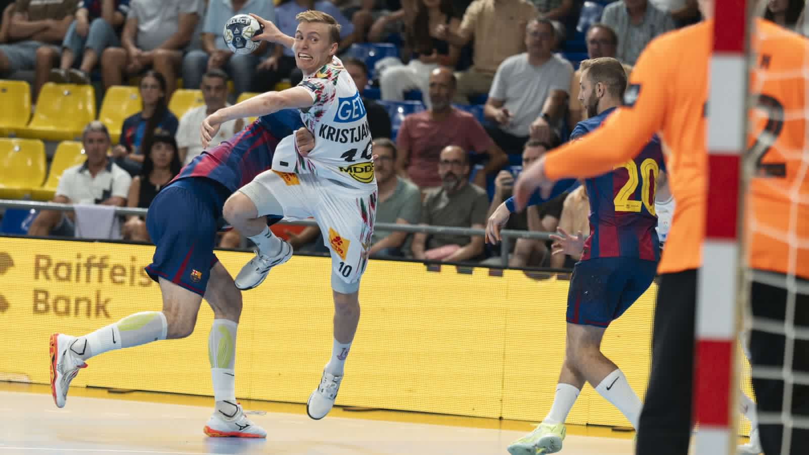 Tíu ís­lensk mörk þegar Magdeburg tók bronsið