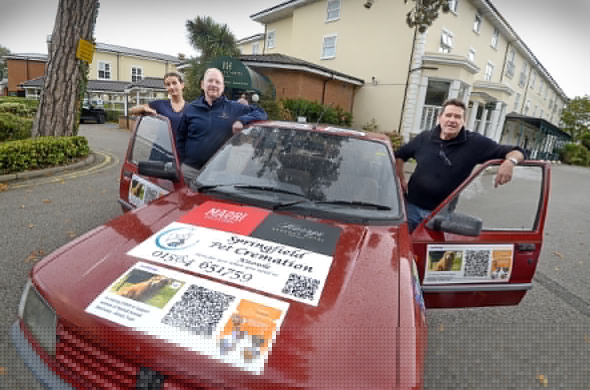 Wheels rolling on Nigel's European roadtrip for Wythall Animal Sanctuary
