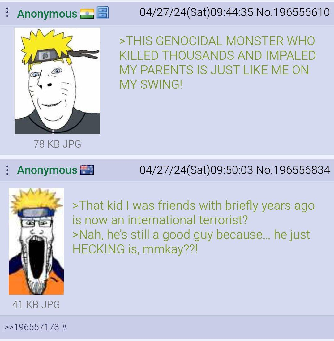 Greentext Stories - Anon doesn't like Naruto | /r/Greentext