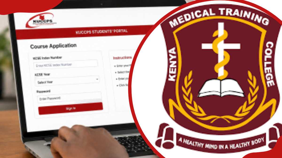 How to apply for KMTC courses through KUCCPS: September 2026 intake guide
