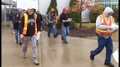 Workers left in dark about fire that forced evacuation of General Motors Lansing Delta Township factory in Michigan