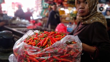 Harga Pangan Hari Ini 29 Januari 2026: Cabai Rawit Merah Rp 51.575 per Kg