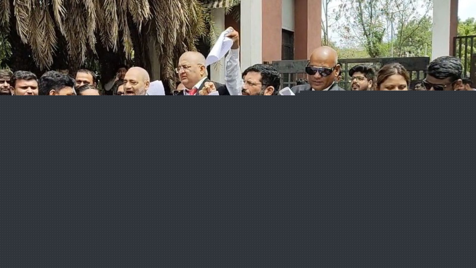 Gujarat advocates lock court gates amid strike over new A4 paper, font rules