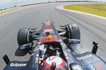 Lap times from Feeney, Brown Red Bull F1 test revealed