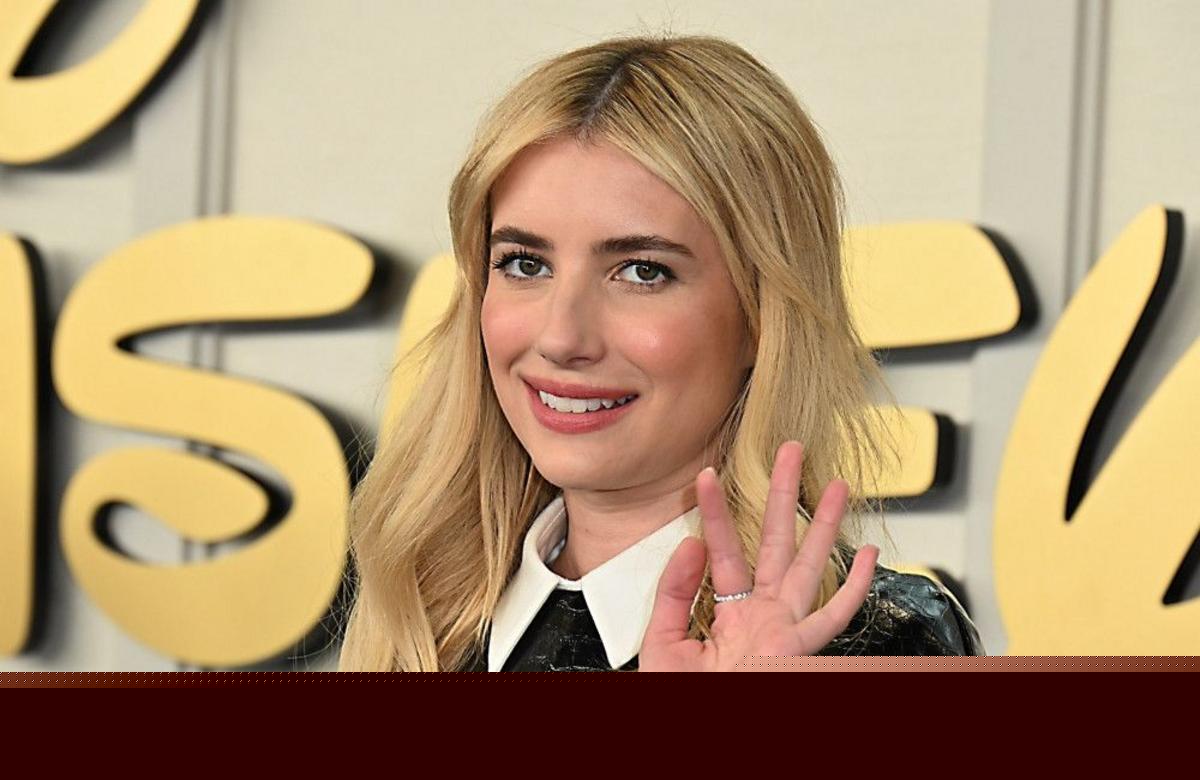 Emma Roberts’ son walked her down the aisle in dad Eric’s absence