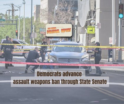 Democrats advance assault weapons ban through State Senate