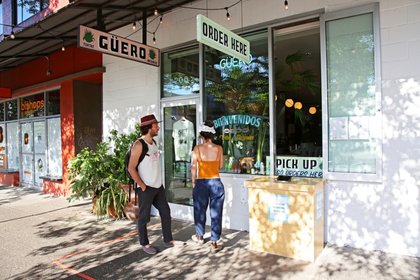 Which Portland businesses are participating in the Jan. 30 general strike?