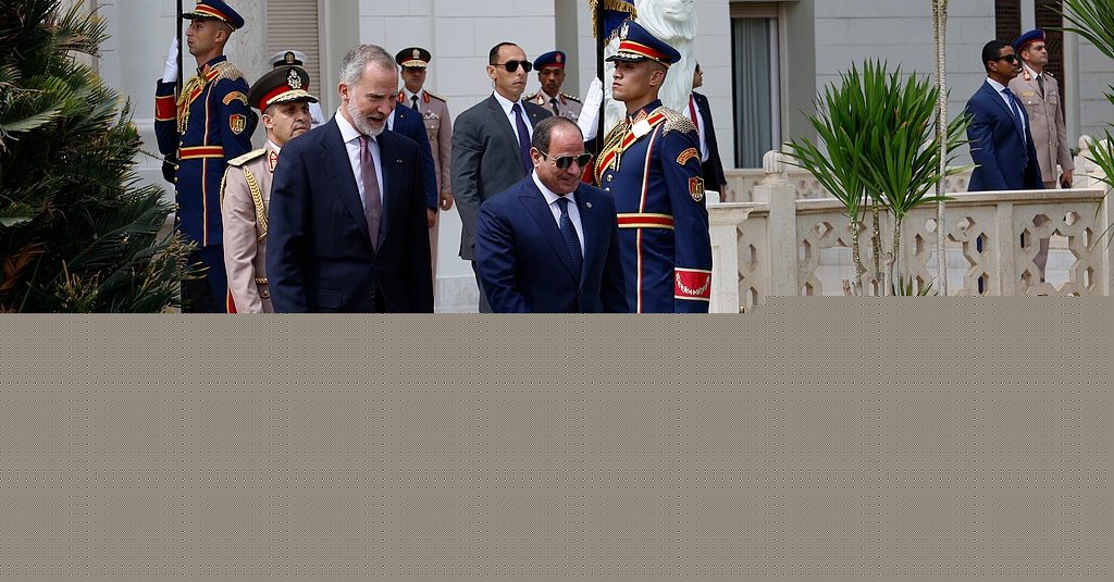Spain’s King Felipe VI and Queen Letizia Conclude Egypt Visit With Luxor Tour