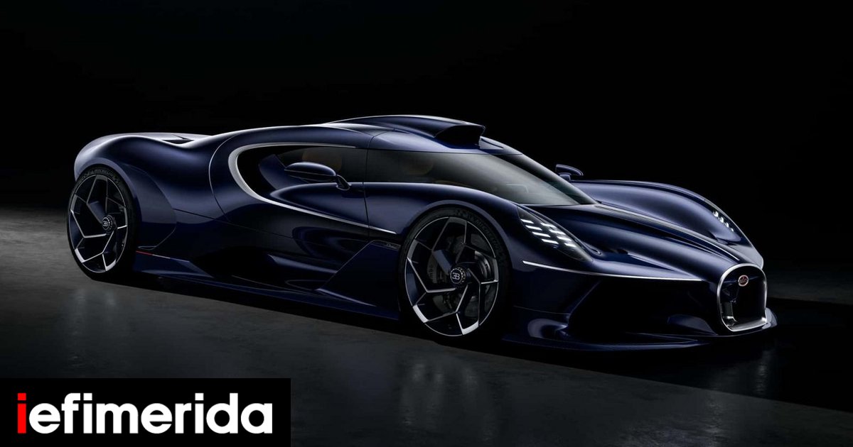 Bugatti Destrier: Ένα μοναδικό «κινούμενο γλυπτό» 1.600 ίππων