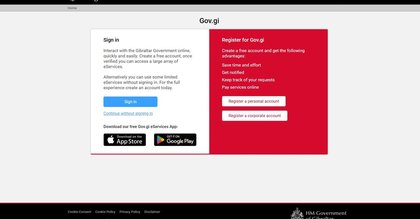 Gibraltar sufre una caída de su administración electrónica que deja a los ciudadanos sin muchos trámites online