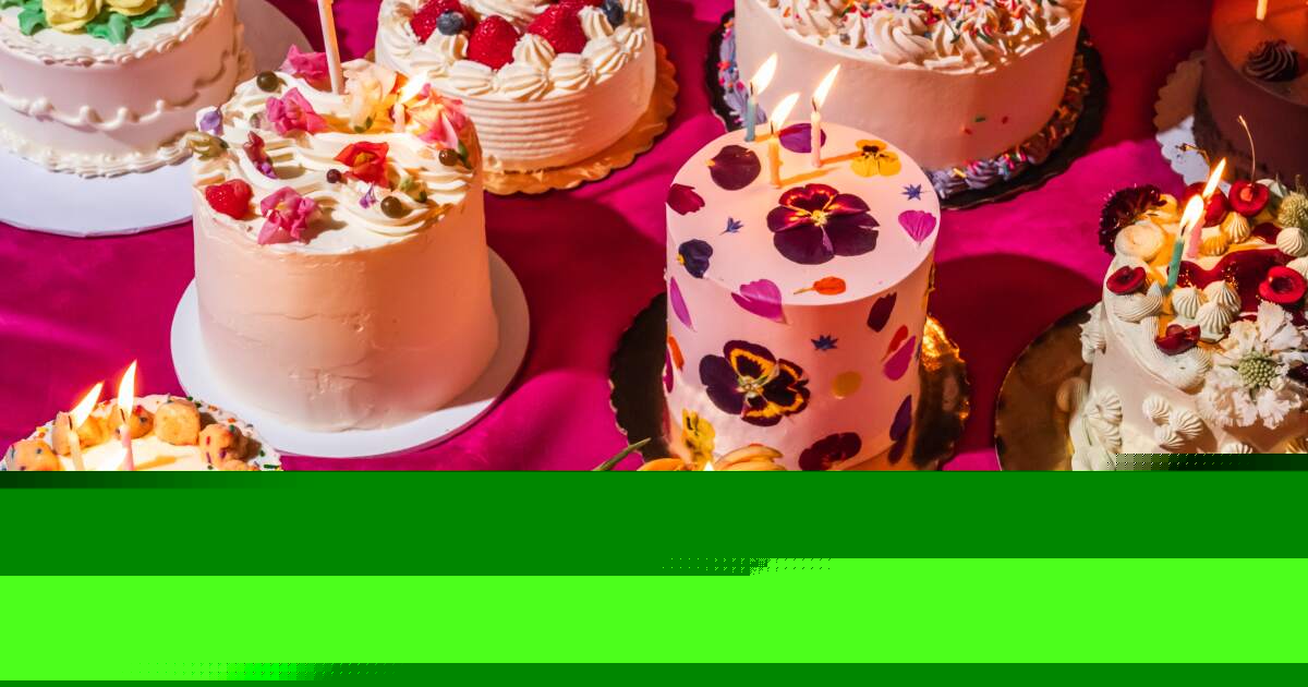 15 of L.A.'s best birthday cakes