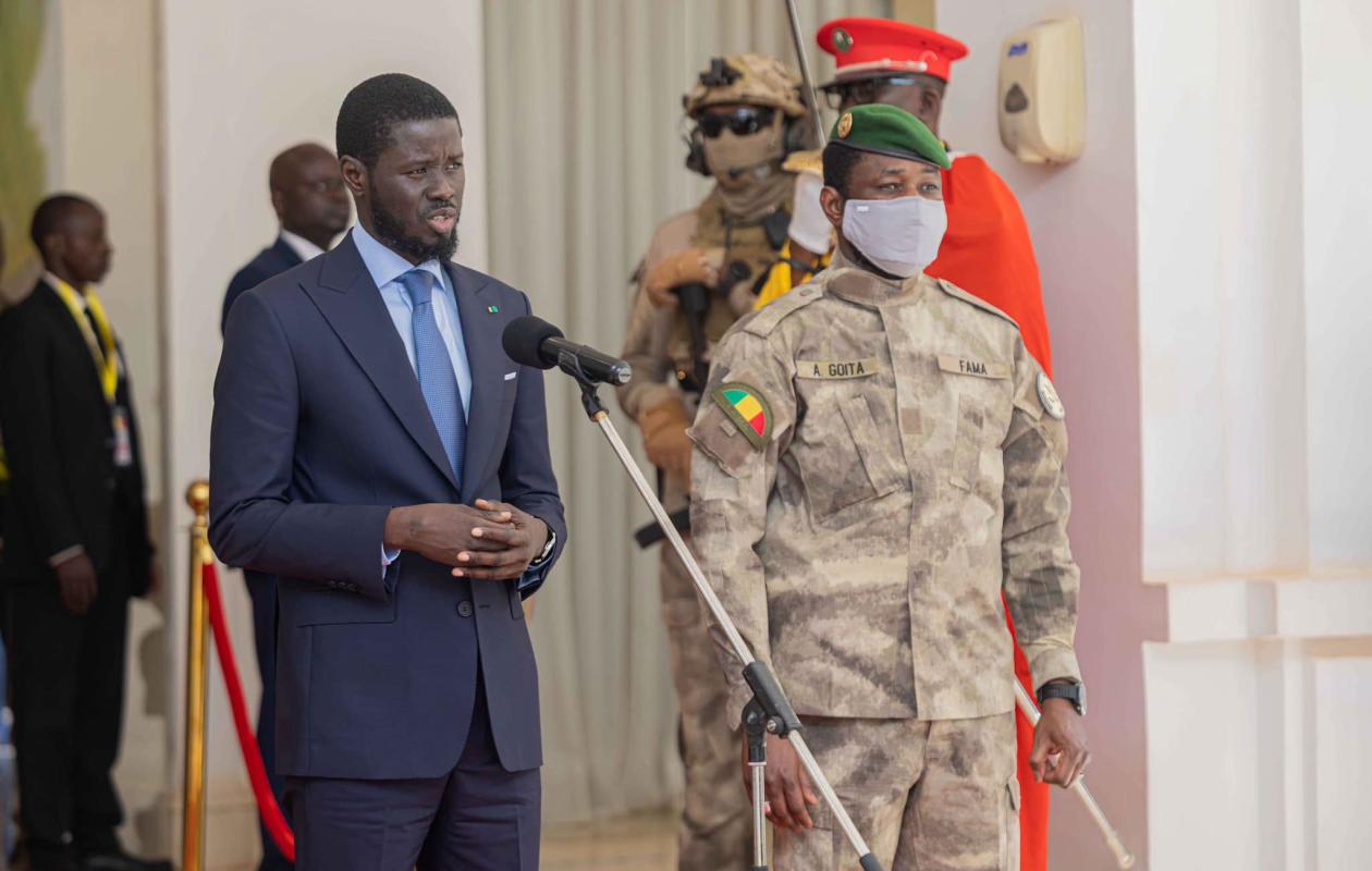 Diomaye Faye au Mali : un projet de sommet UEMOA-OMVS et un soutien sécuritaire réaffirmé