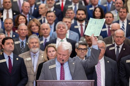 In some states, a push to end all property taxes for homeowners