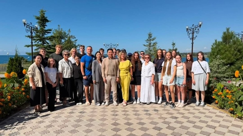 Students from Belarus arrive for vacation to Issyk-Kul region