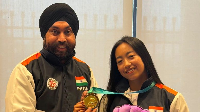 Ariha makes history with Asian gold