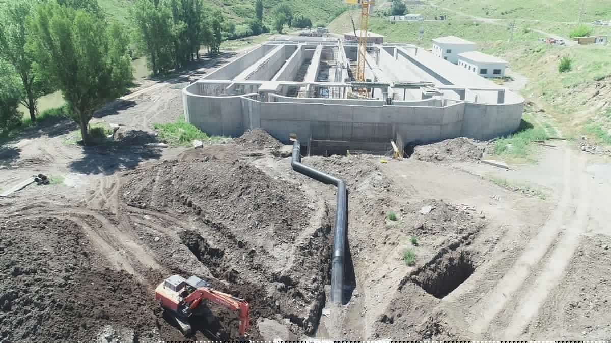 Kars'ın Atıksu Tesisi Yüzde 53'te, 2027'de Tamamlanacak