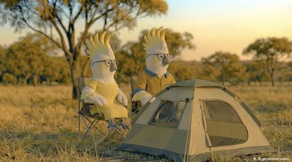 caravancampingsales blends camping culture with Aussie wildlife in new AI-led campaign