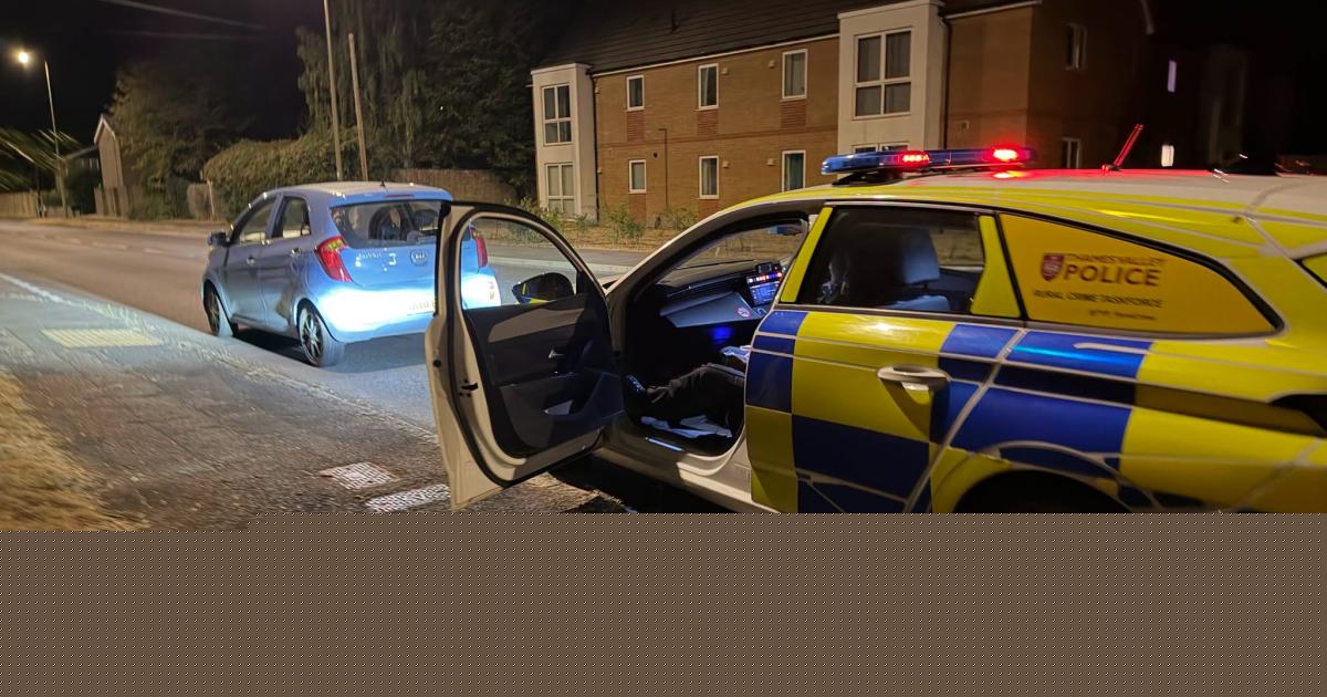 Drug and car seized from 'illegal' Kia motorist in Oxfordshire town