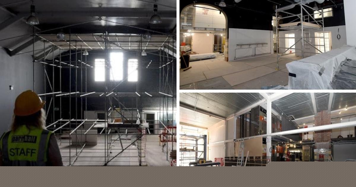 Behind the scenes look as £5million development at Pyramid Arts Centre progresses