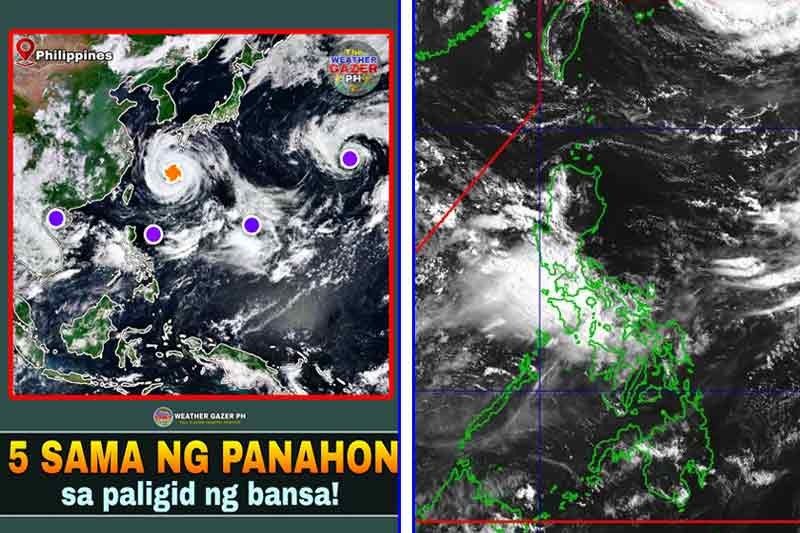 Fact check: Claim of five weather systems within, around PAR is misleading