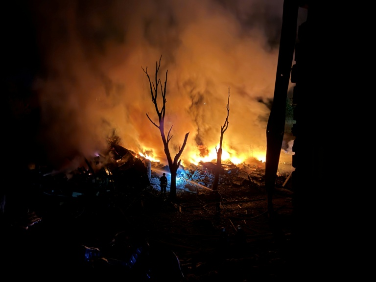Russian barrage on Ukraine kills 9, wounds dozens
