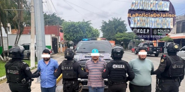 Seguridad en Jalisco: Aseguran cerca de 2 millones de pesos y detienen a tres hombres en Tonalá;