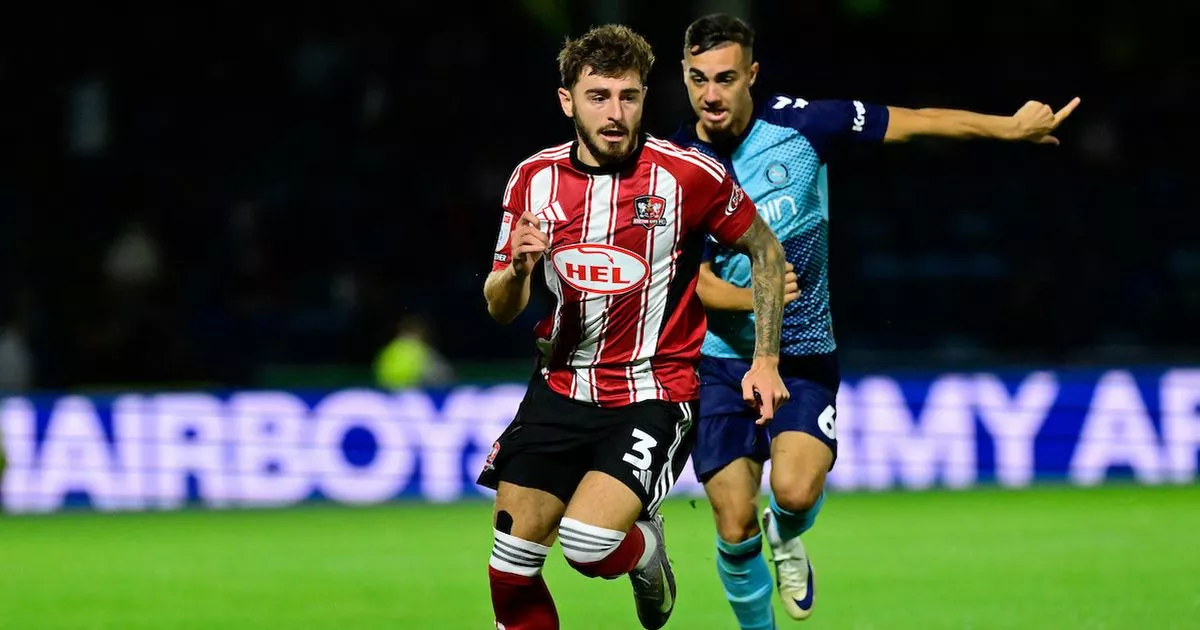 Ryan Rydel on special programme to get Exeter City wing-back fully fit