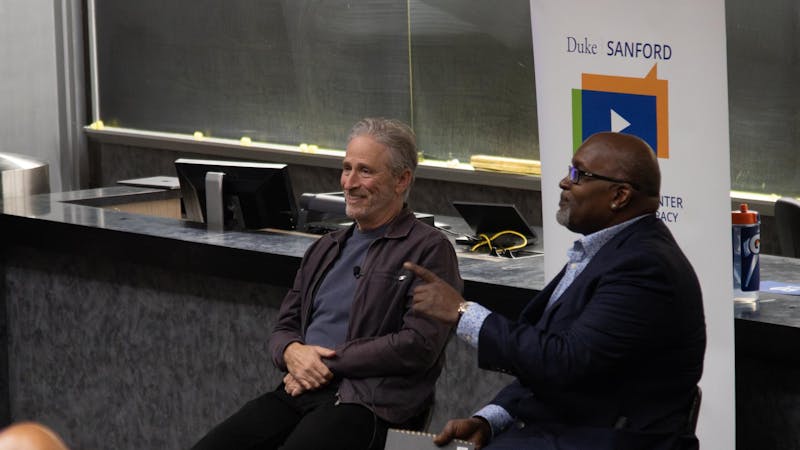 Eric Deggans: The Daily Show Host Jon Stewart Visits Duke to Discuss Changing Media Landscape