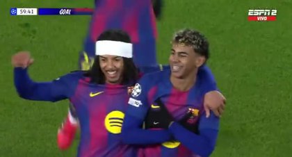 ¡Por el sueño de octavos! Goles de Yamal y Raphinha para el 3-1 de Barcelona vs. Copenhague