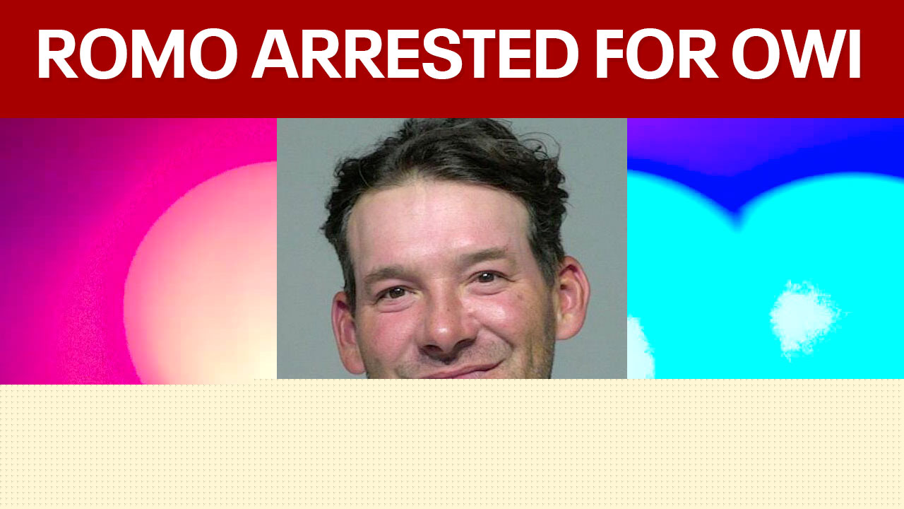 Tony Romo arrested for OWI 1st