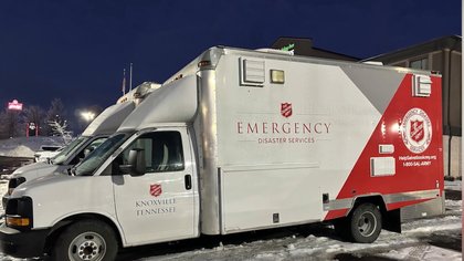 Salvation Army provides food to those struggling due to weather conditions
