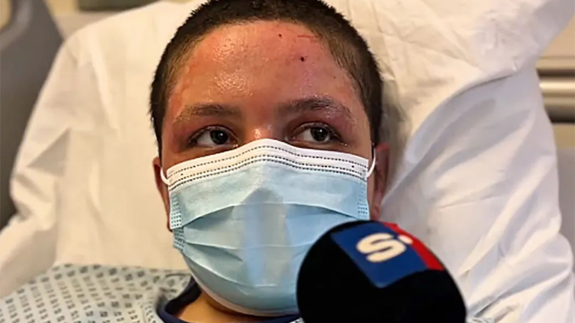 Teen survivor, 18, of Swiss bar blaze that killed 40 wakes from coma weeks after fire & says she can’t escape nightmares