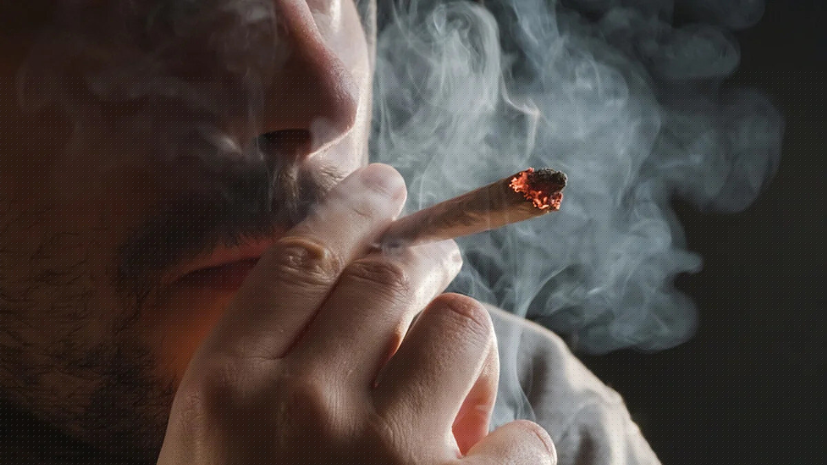 Marijuana use passes cigarette use in the United States. Far out man [Giggity]