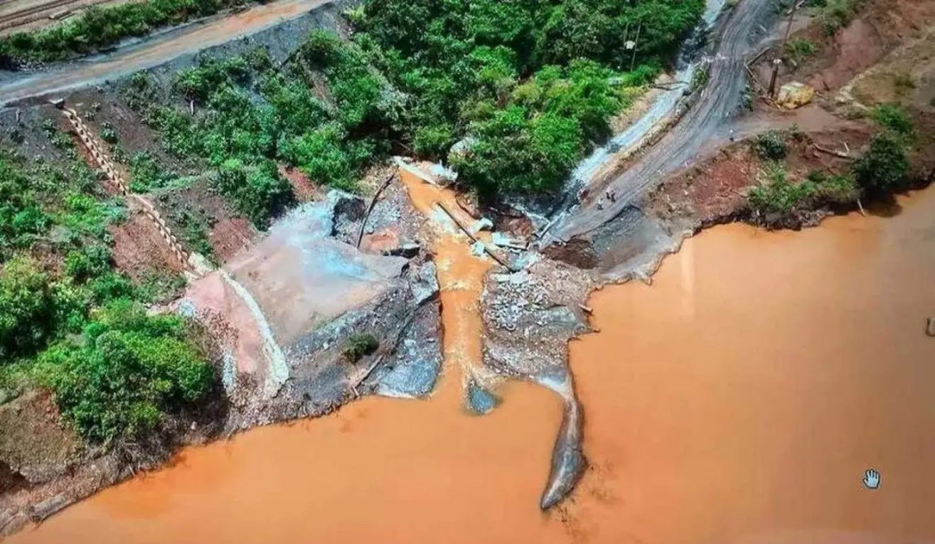 Congonhas confirma terceiro vazamento em mina, em menos de uma semana