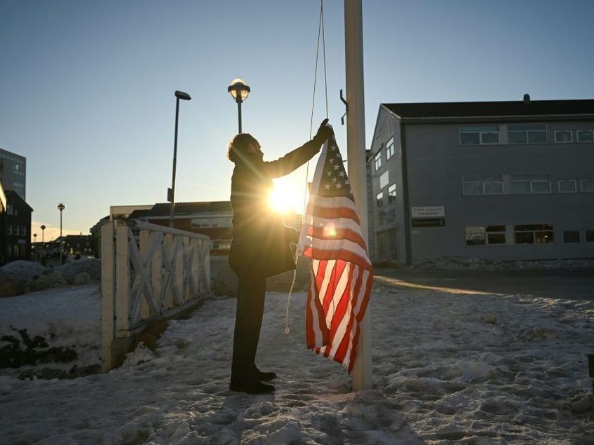 ‘Not a joke’: Greenland mayor issues warning after U.S. flag stunt
