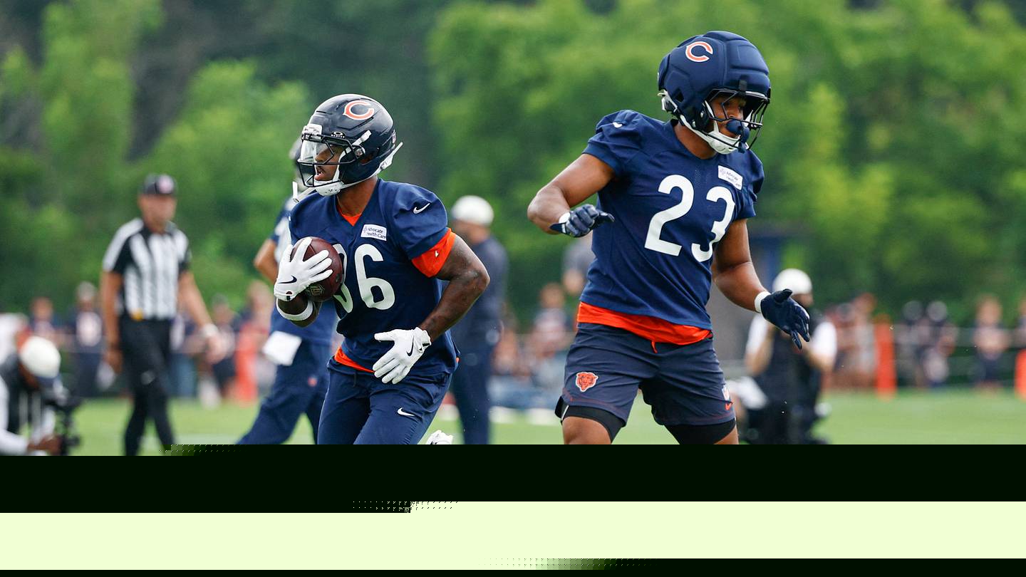 Bears training camp has produced one clear winner and one concerning loser