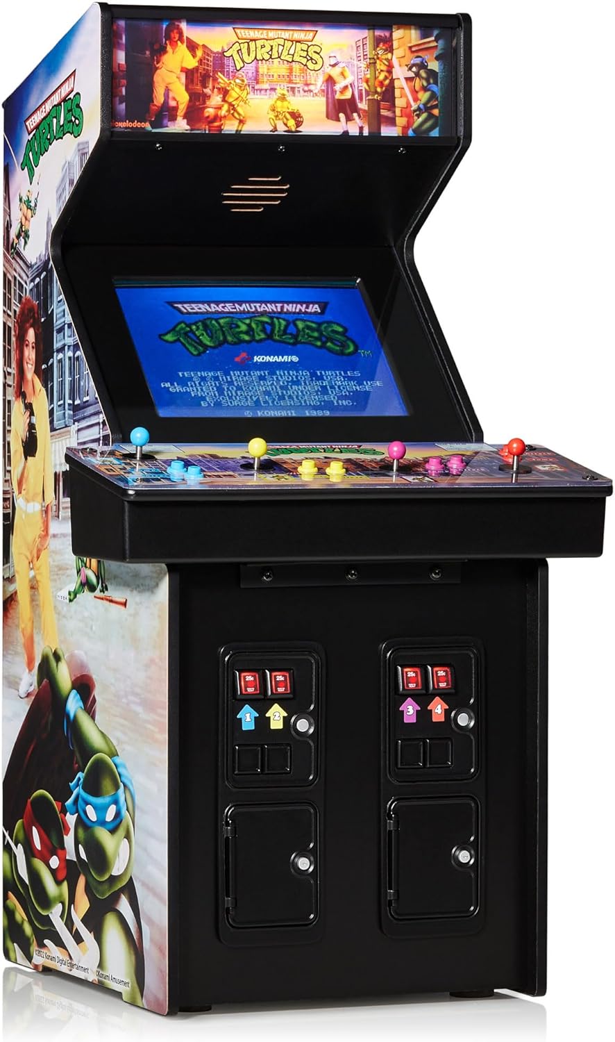 Numskull Quarter Arcades Teenage Mutant Ninja Turtles Collector’s Edition Mini Arcade