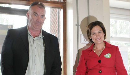 Who is Mary Lou McDonald’s husband Martin Lanigan?