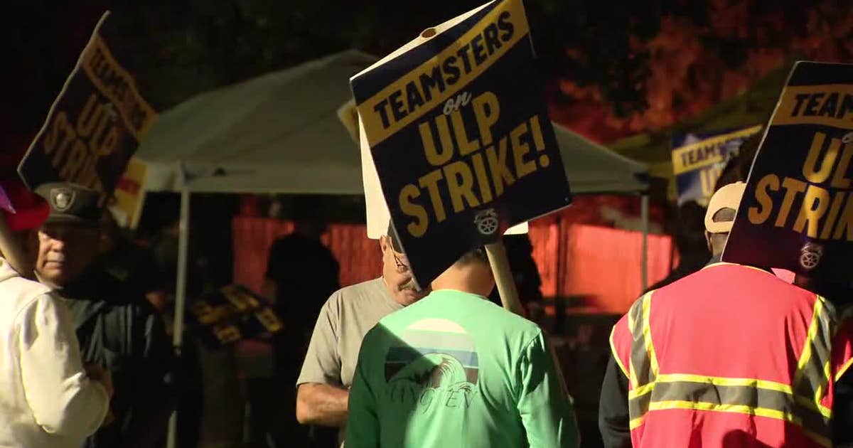 Cargill salt workers go on strike in Newark