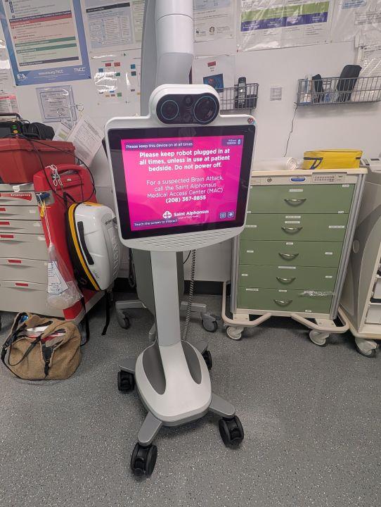 Telestroke robot brings on-demand stroke specialists to John Day