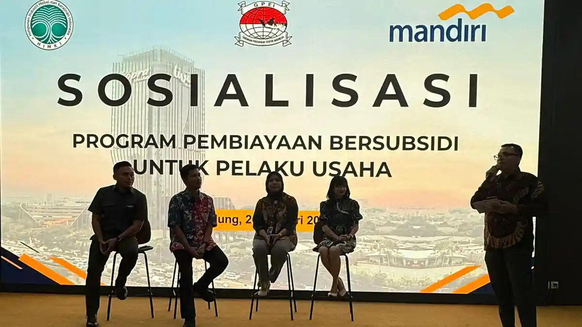 GPEI Gandeng HIMKI dan Bank Mandiri Jabar Dorong Pembiayaan Bersubsidi dan Perkuat Ekspor