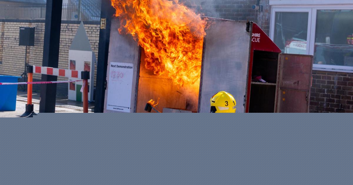 PHOTOS: Firefighters demonstrate flame safety at fifth annual Salisbury open day