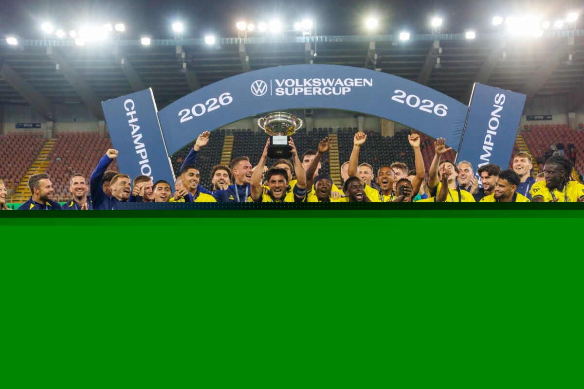 Union Saint-Gilloise gewinnt den Supercup in Brügge