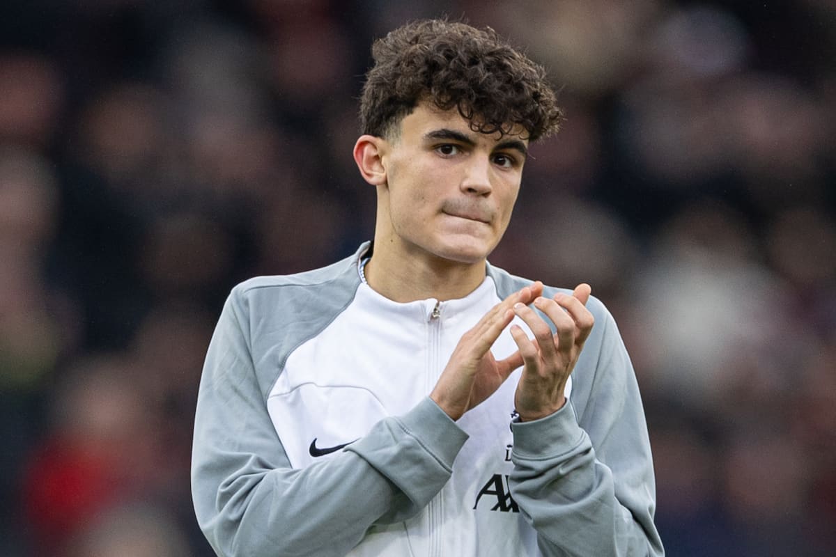 Stefan Bajcetic “counting the days” to Liverpool return