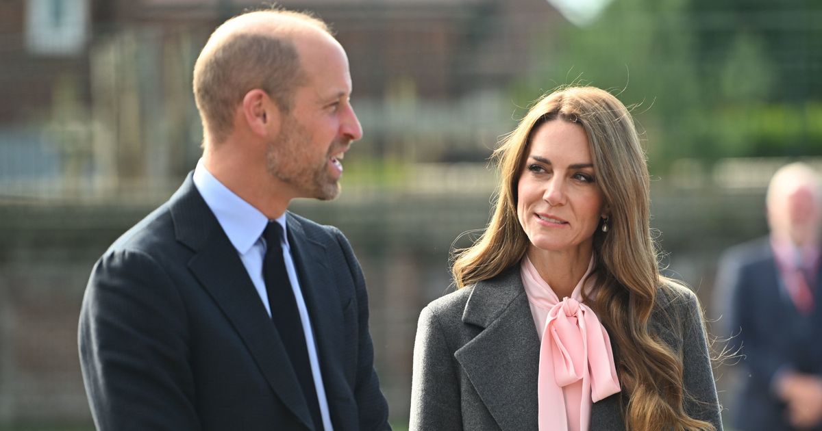 William and Kate make emotional visit to school in Southport and meet family of stabbing victim