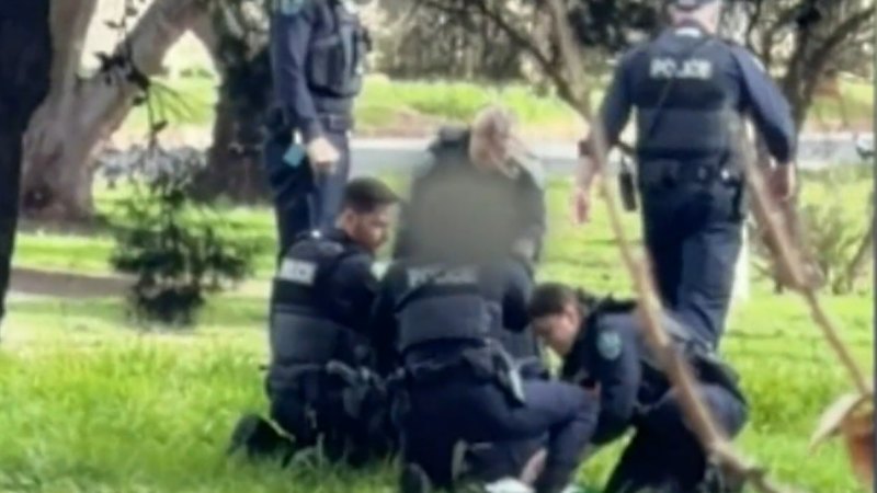 Police officer recovering after alleged stabbing